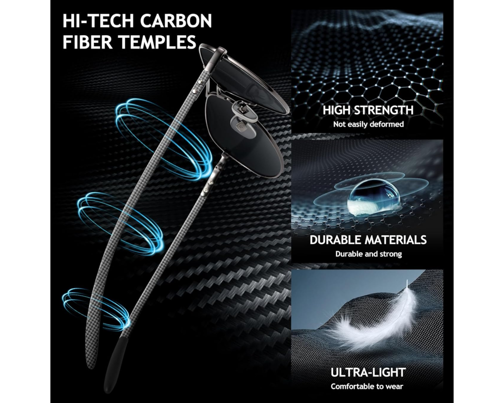 Carbon Fiber Aviator SGT7002X