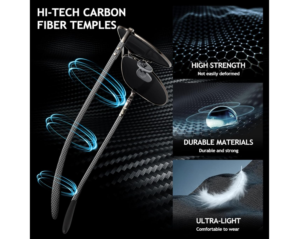 Carbon Fiber Aviator SGT7002X