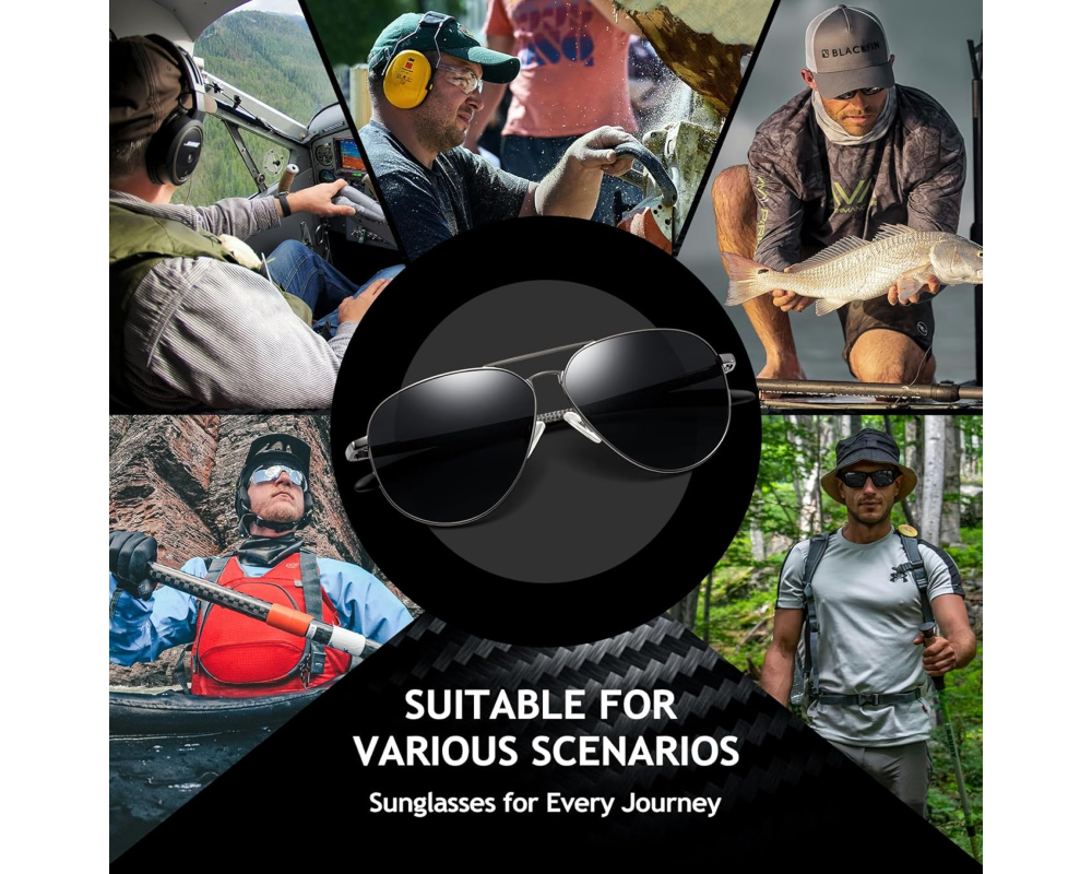 Carbon Fiber Aviator SGT7002X