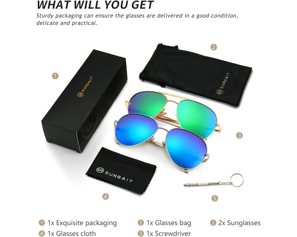 Oversized Aviator SGT603