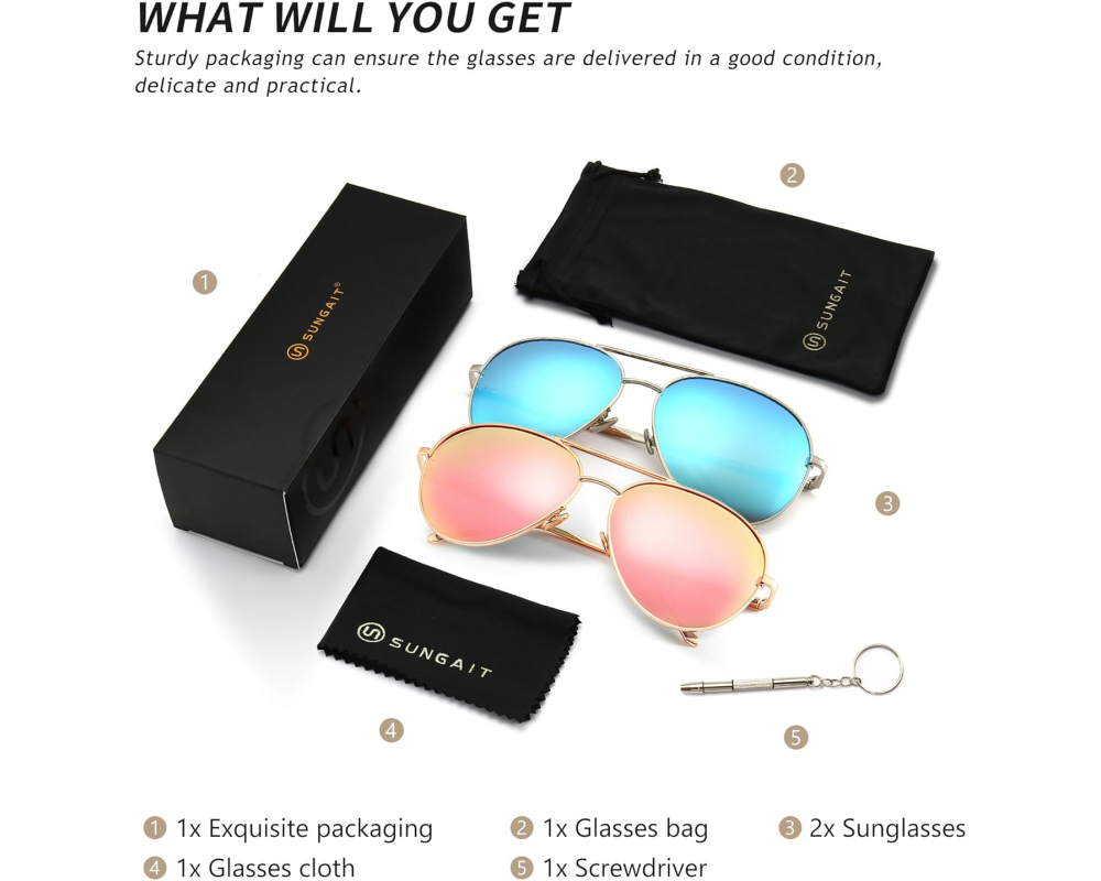 Oversized Aviator SGT603