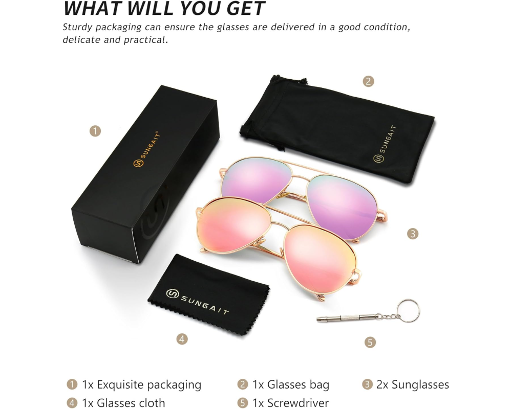 Oversized Aviator SGT603