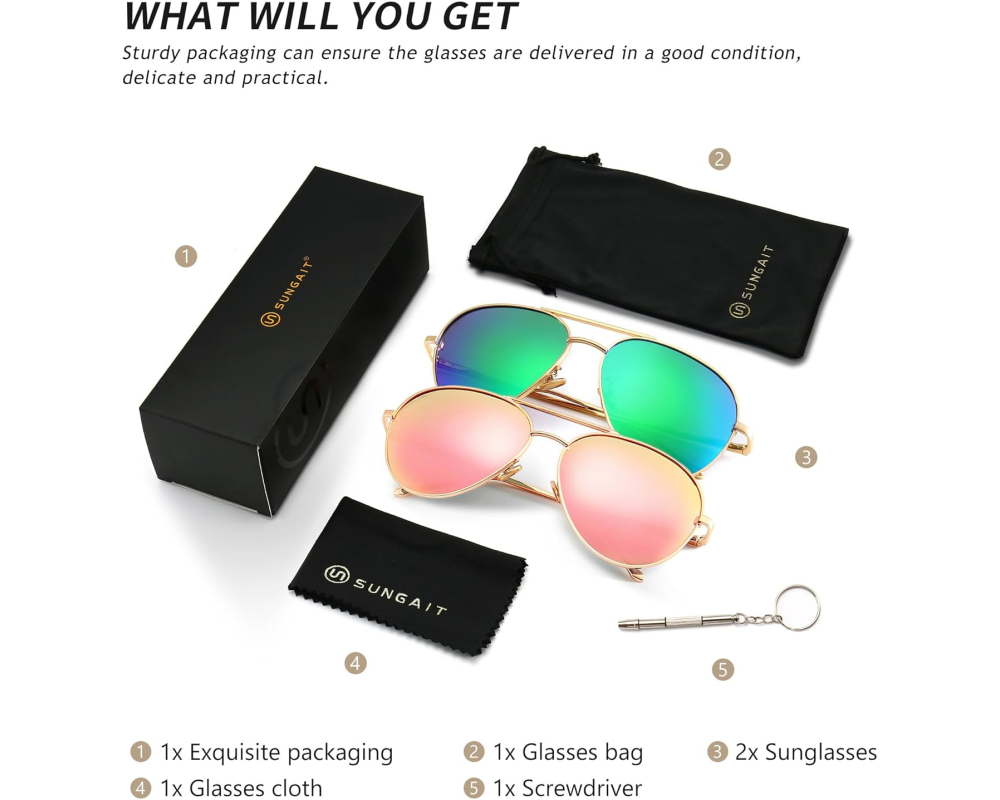 Oversized Aviator SGT603