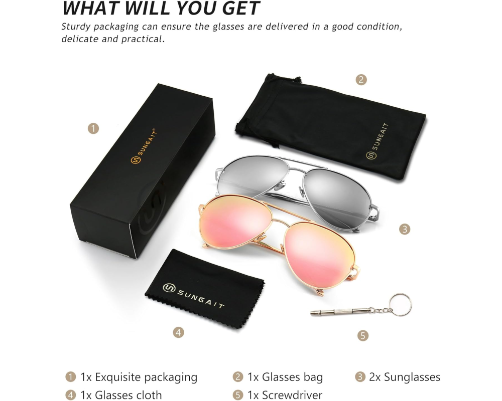 Oversized Aviator SGT603