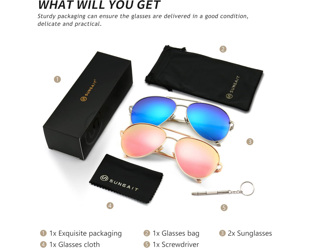 Oversized Aviator SGT603