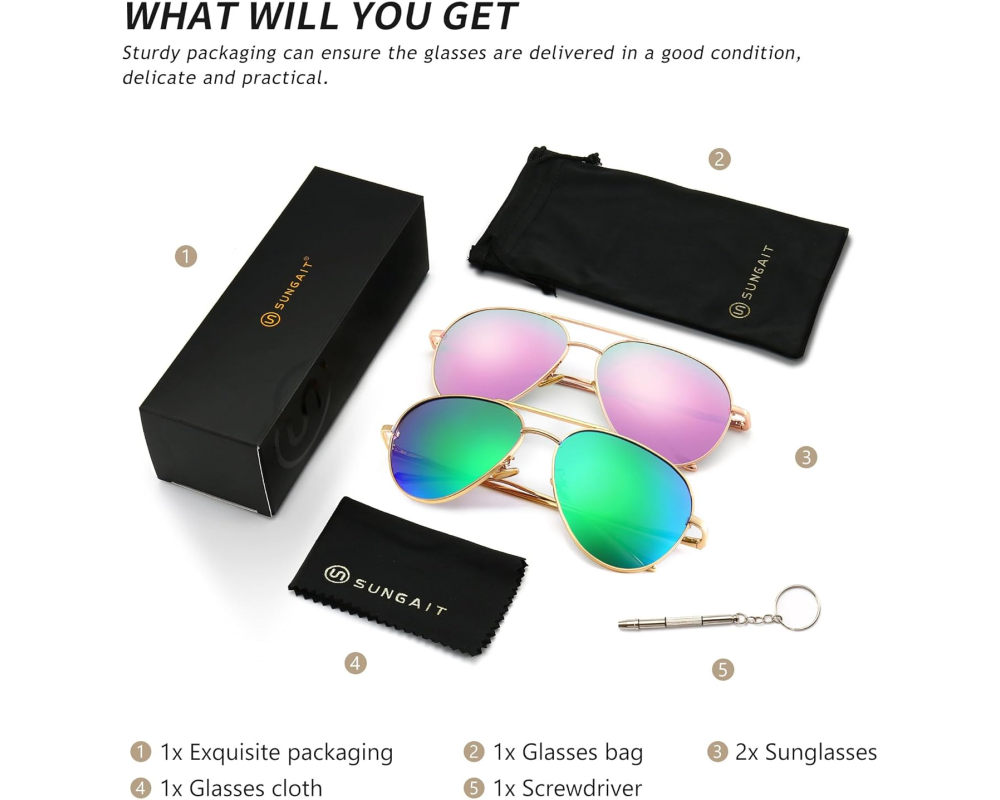 Oversized Aviator SGT603