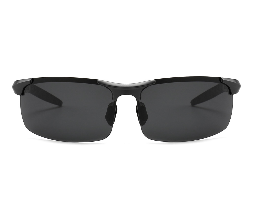 SUNGAIT Polarized Sunglasses for Men Square Sun Glasses Mens Simple Trendy Shades Lightweight Frame Glasses UV400 