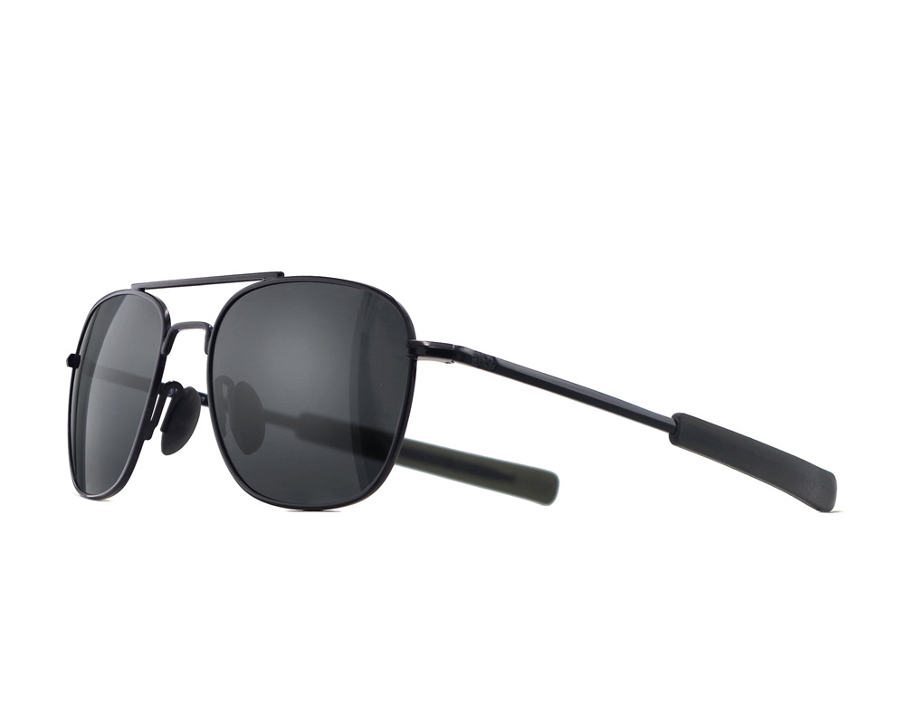 SUNGAIT Gafas de sol de aviador de polígono para hombre, polarizadas,  modernas, cuadradas, retro, piloto, protección UV