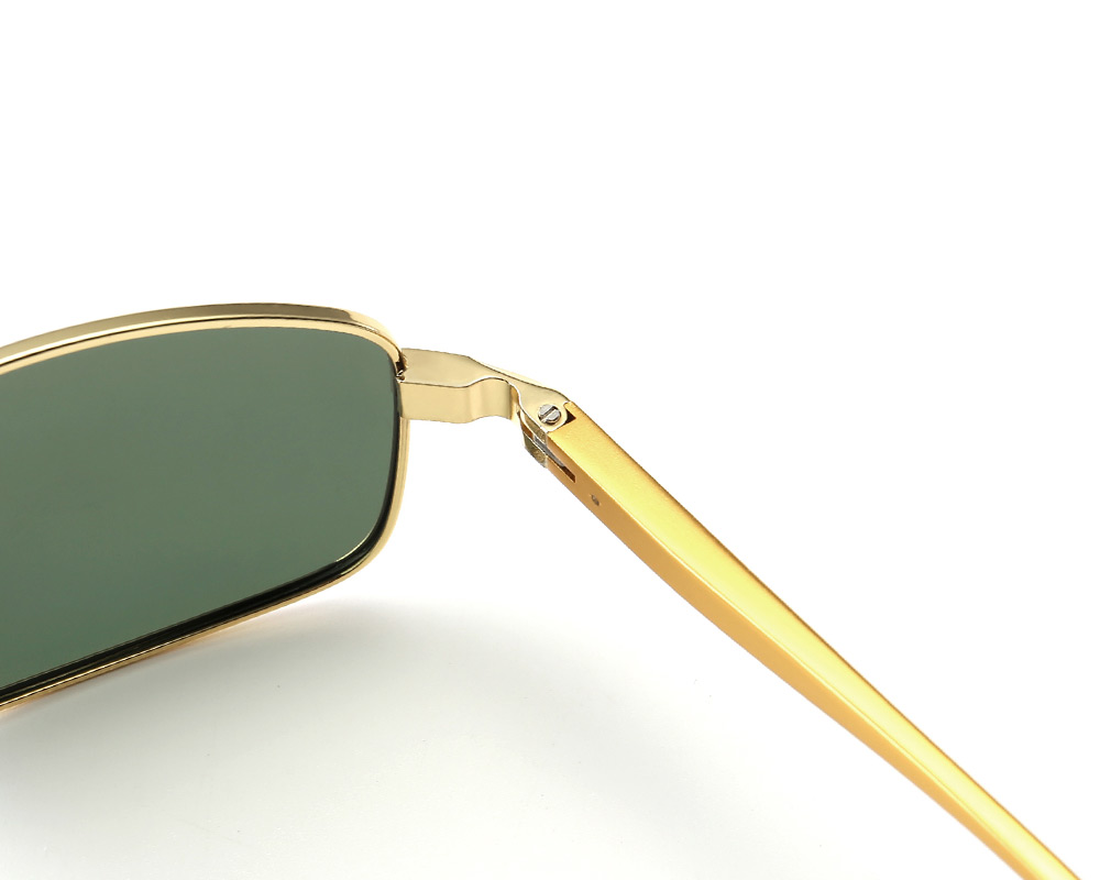 Ultra lightweight rectangular hd polarized sunglasses uv400 protection for  men women - b - c8197a