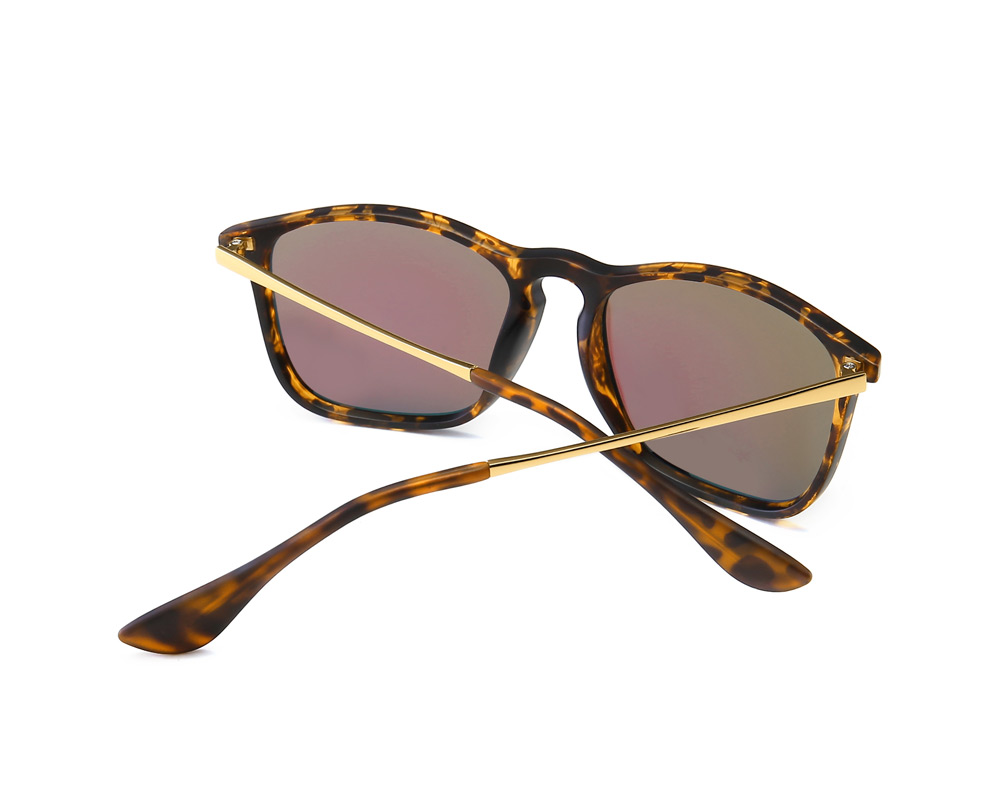 SUNGAIT Classic Square Frame Sunglasses Retro Style for Men Women ...