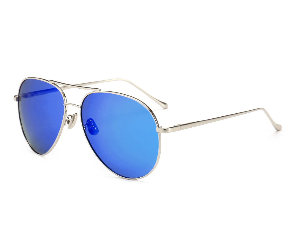 SUNGAIT Women's Lightweight Oversized Aviator Sunglasses - Mirrored ...