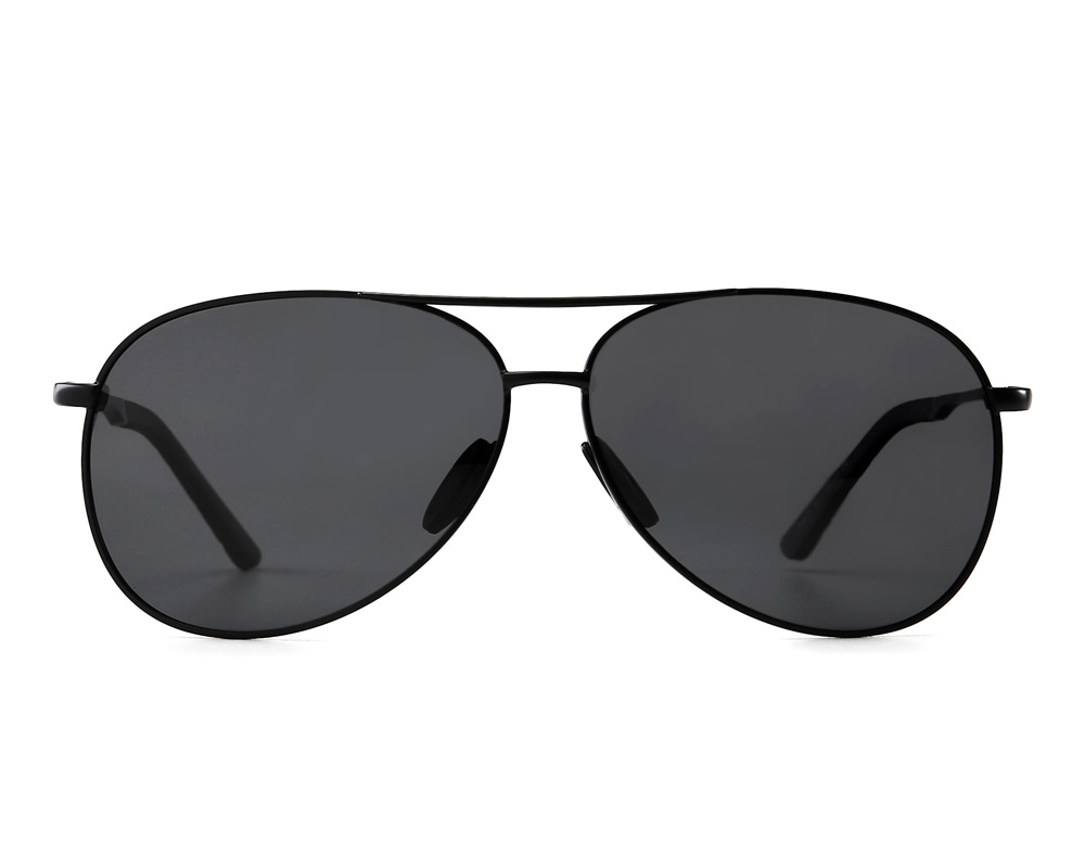 SUNGAIT Premium Military Style Classic Aviator Sunglasses with Spring ...